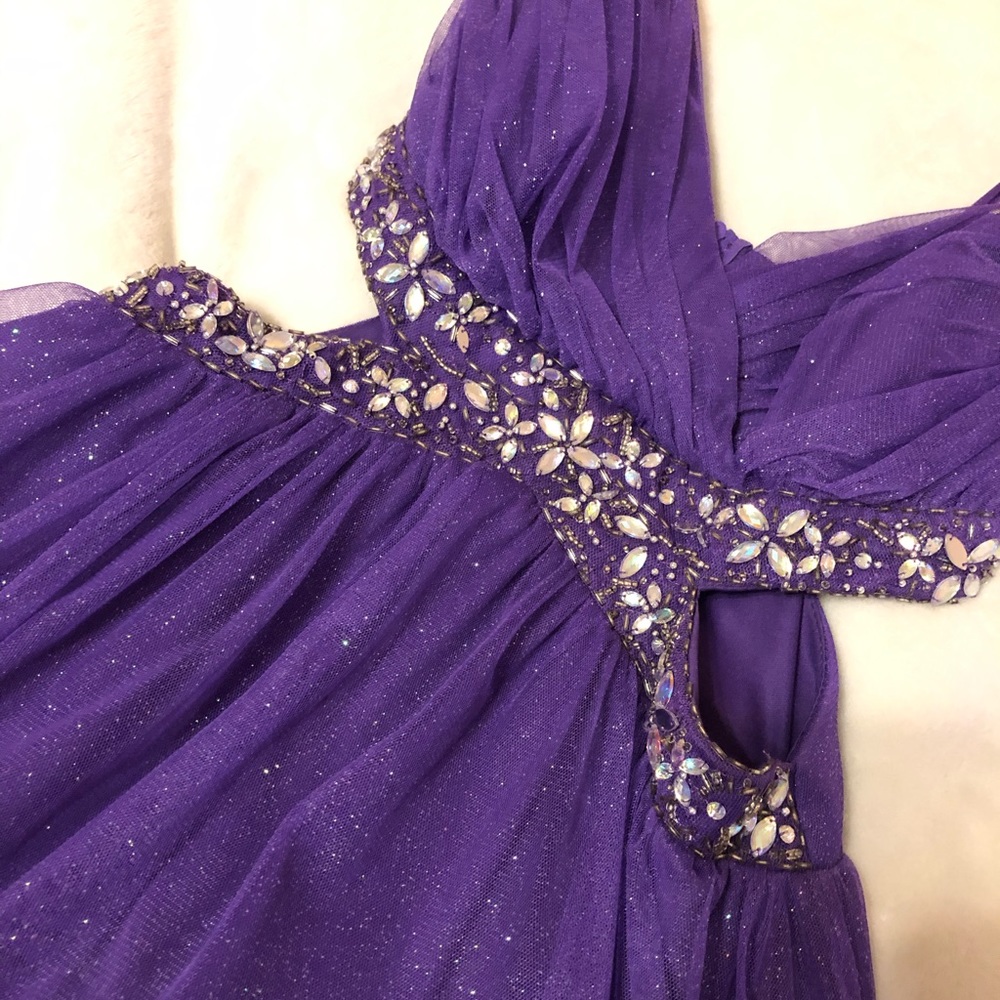 Purple Sparkly Homecoming Dress! ACCEPTING OFFERS!